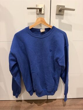 Classic Men's Crewneck Sweatshirt in Royal Blue